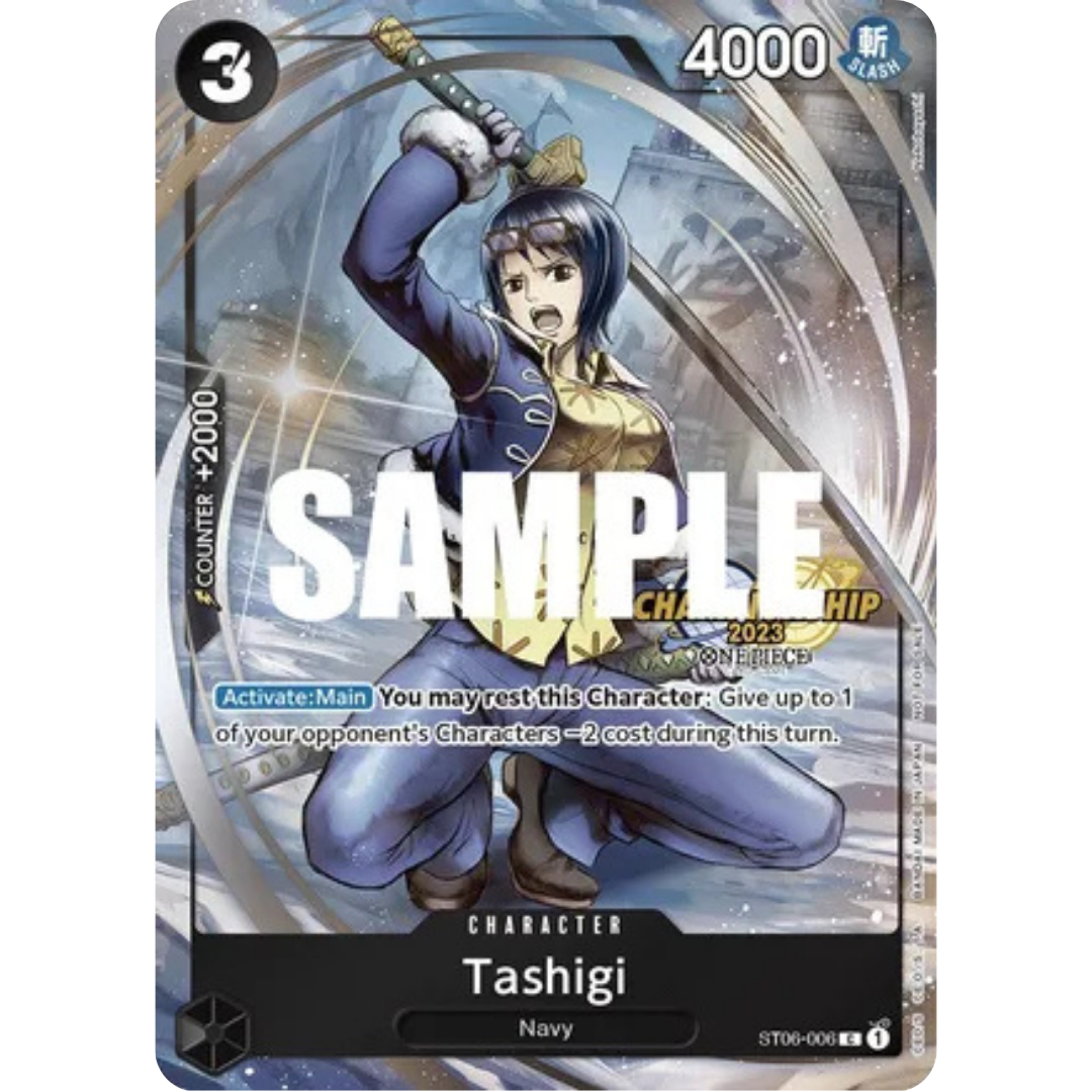 Tashigi (CS 2023 Celebration Pack) (ST06-006) - One Piece Promotion Cards Foil
