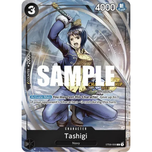 Tashigi (CS 2023 Celebration Pack) (ST06-006) - One Piece Promotion Cards Foil