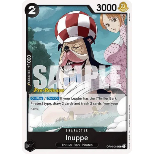 Inuppe (OP06-082) - Wings of the Captain Pre-Release Cards