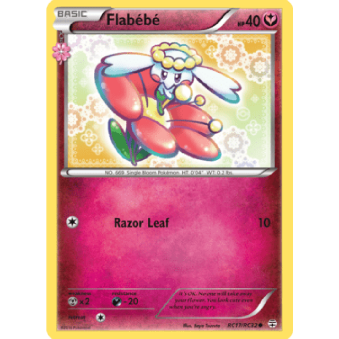 Flabebe RC17/RC32  Generations Radiant Collection - Common