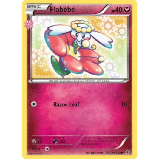 Flabebe RC17/RC32  Generations Radiant Collection - Common