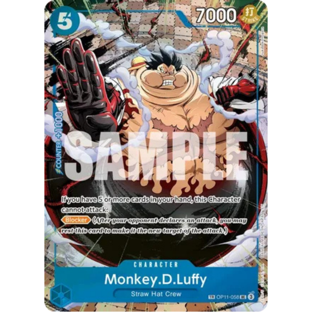 Monkey.D.Luffy - OP11-058 (TR) (OP11-058) - Carrying On His Will Foil
