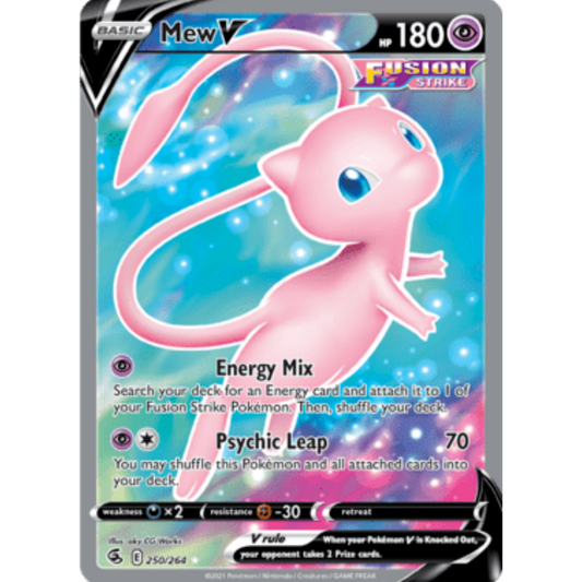 Mew V (250/264) [Sword & Shield: Fusion Strike]