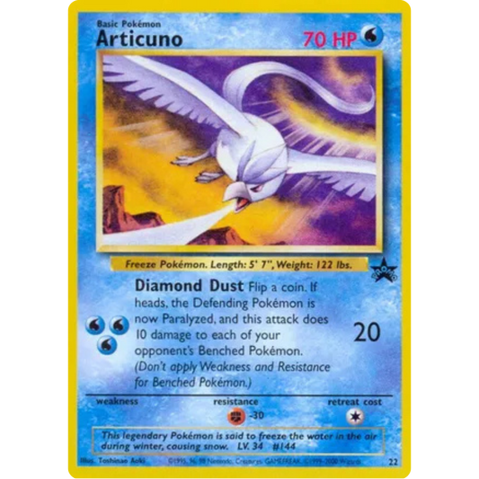 Articuno (22) 022/53  WoTC Promo - Promo