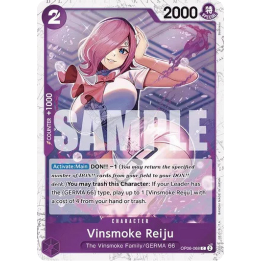 Vinsmoke Reiju (OP06-068) (Jolly Roger Foil) (OP06-068) - Premium Booster -The Best- Foil
