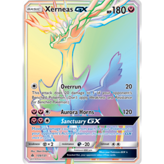 Xerneas GX (139/131) [Sun & Moon: Forbidden Light]