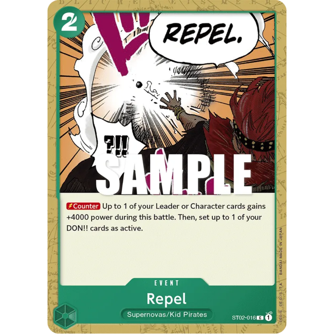 Repel (ST02-016) - Starter Deck 2: Worst Generation