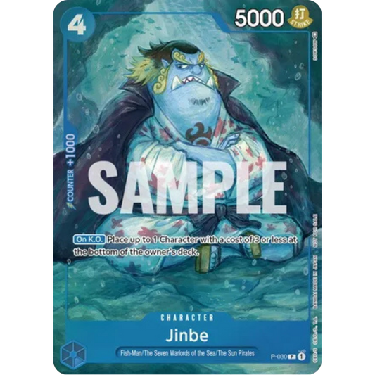 Jinbe (Event Pack Vol. 1) (P-030) - One Piece Promotion Cards Foil