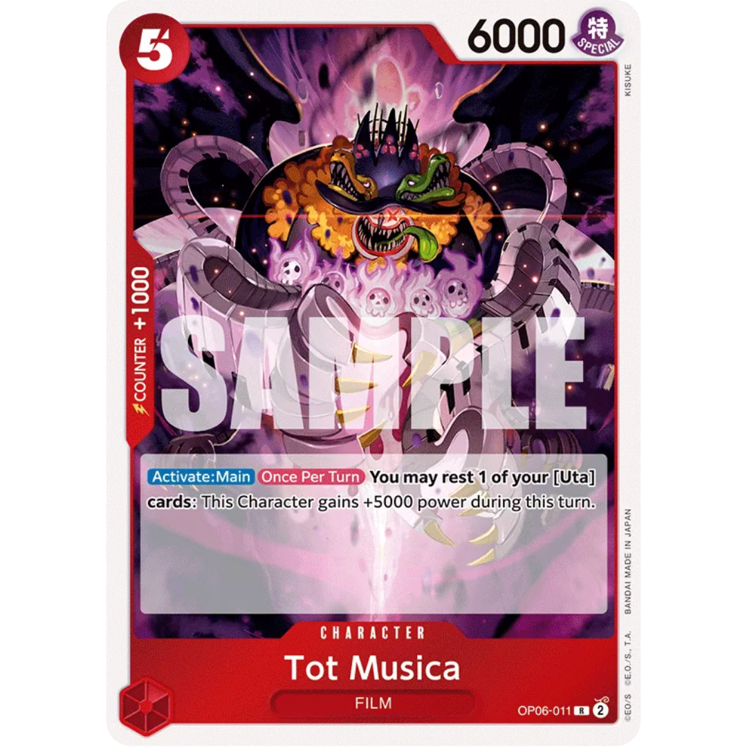 Tot Musica (OP06-011) - Wings of the Captain Foil