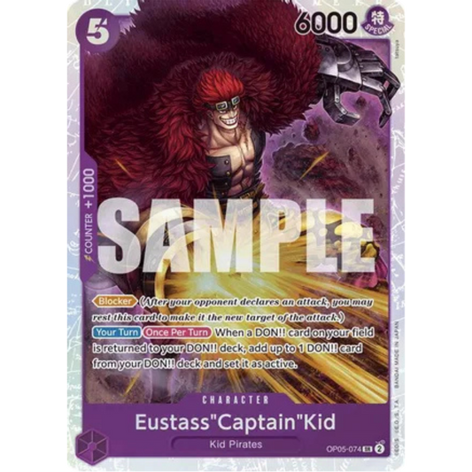 Eustass"Captain"Kid (Reprint) (OP05-074) - Premium Booster -The Best- Foil