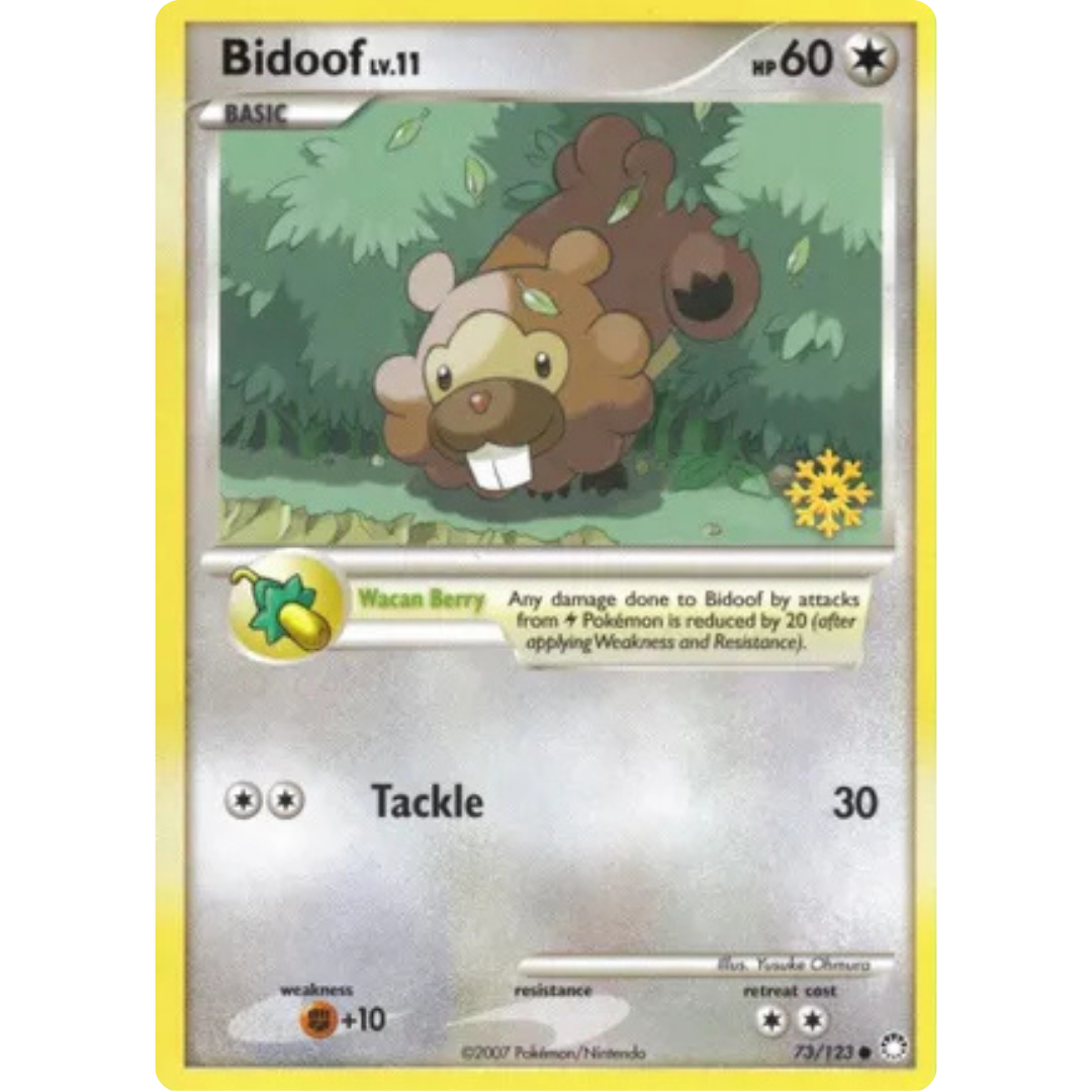 Bidoof - 73/123/123  Countdown Calendar Promos - Promo