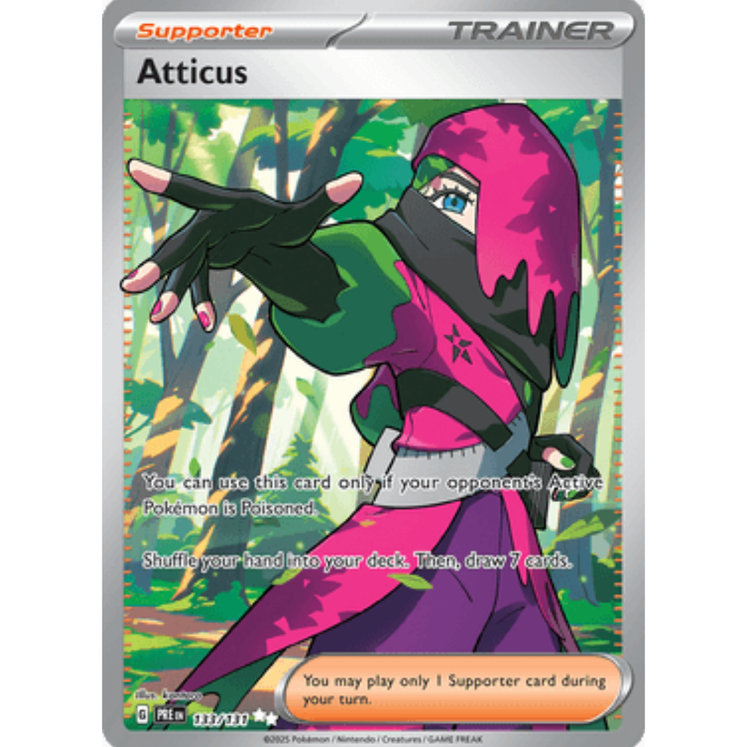 Atticus 133/131  - Holofoil SV Prismatic Evolutions - Ultra Rare