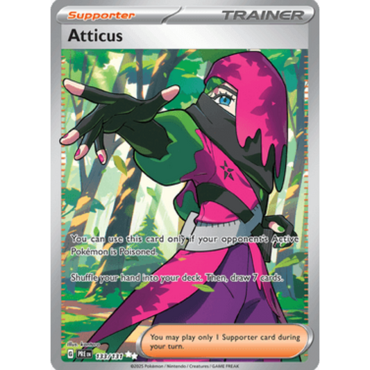 Atticus 133/131  - Holofoil SV Prismatic Evolutions - Ultra Rare