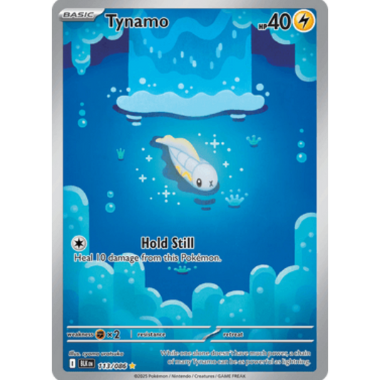 Tynamo 113/086  - Holofoil SV Black Bolt - Illustration Rare