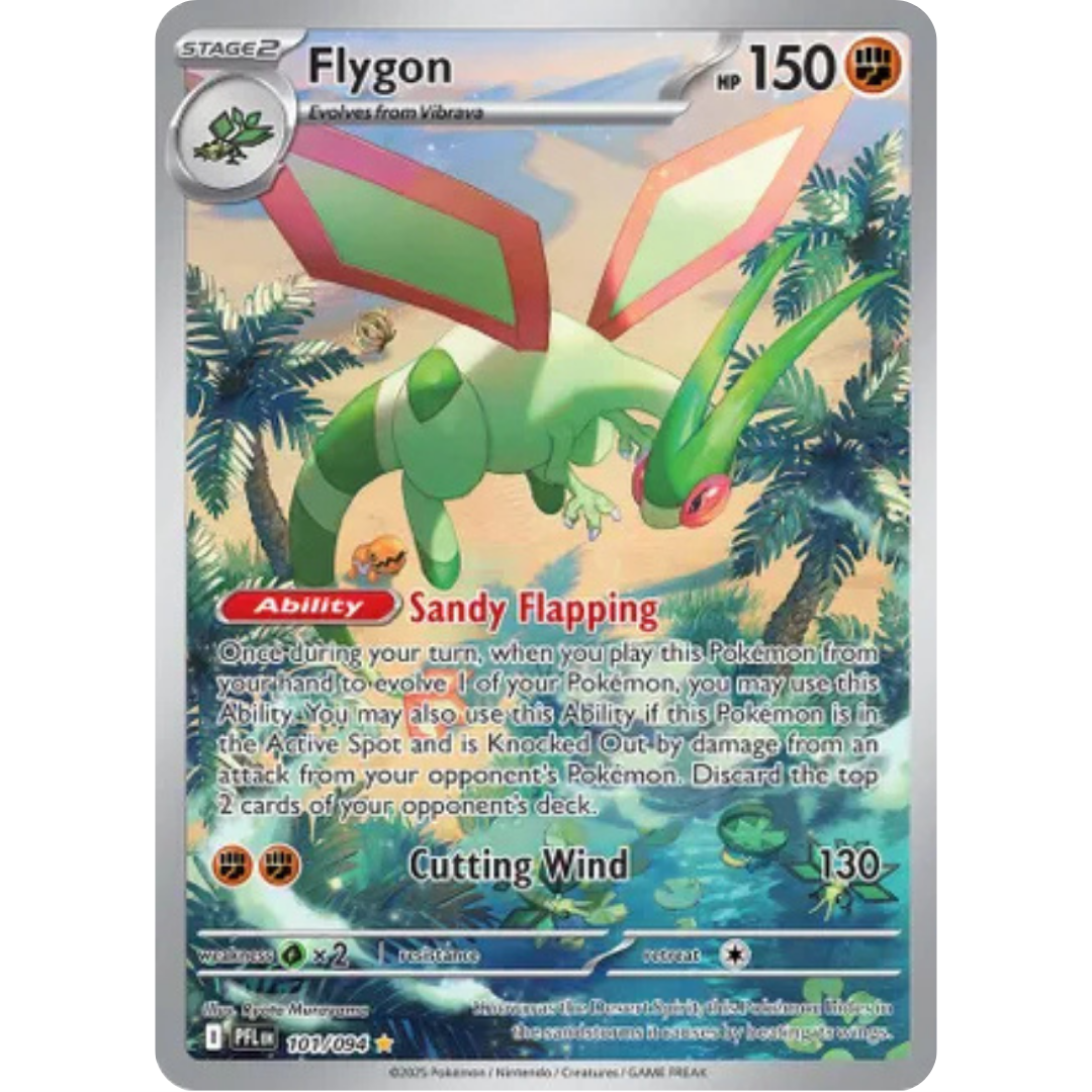 Flygon 101/094  - Holofoil ME02 Phantasmal Flames - Illustration Rare