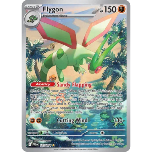 Flygon 101/094  - Holofoil ME02 Phantasmal Flames - Illustration Rare