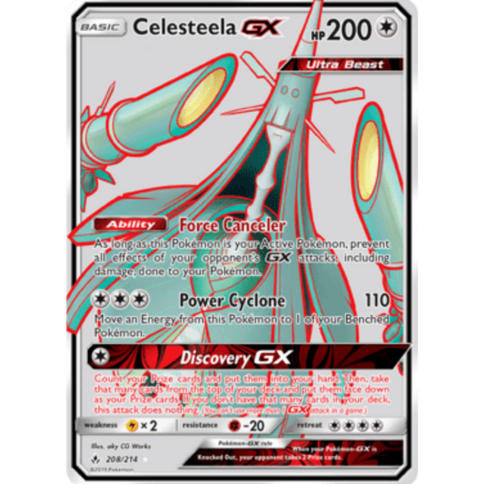 Celesteela GX (208/214) [Sun & Moon: Unbroken Bonds]