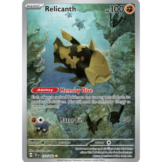 Relicanth (173/162) [Scarlet & Violet: Temporal Forces]