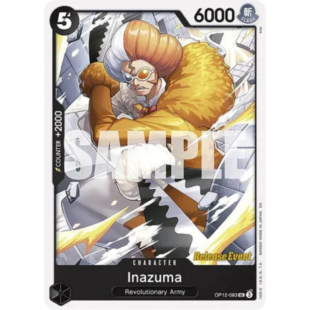 Inazuma (OP12-083) - Legacy of the Master Release Event Cards