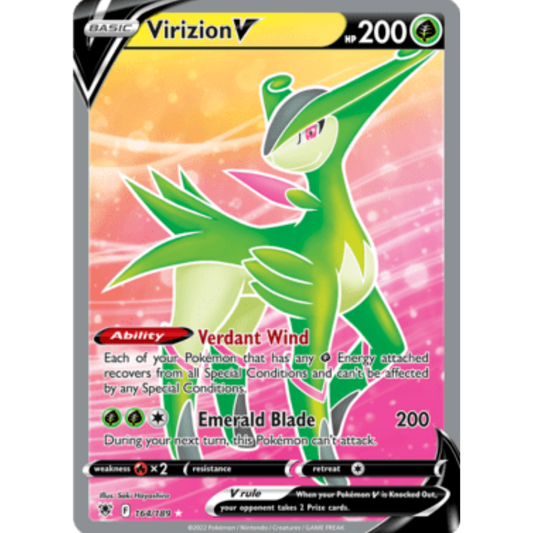 Virizion V (164/189) [Sword & Shield: Astral Radiance]