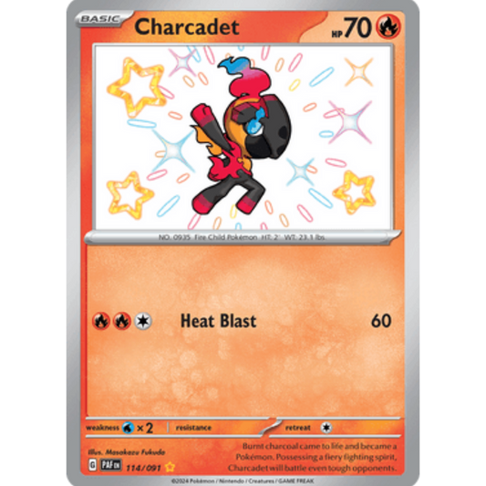 Charcadet (114/091) [Scarlet & Violet: Paldean Fates]