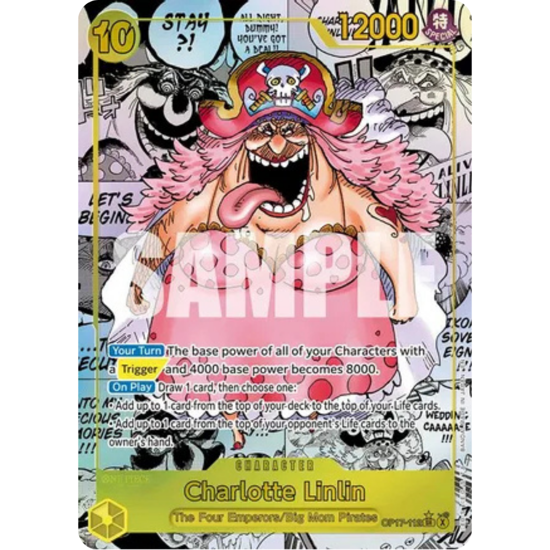 Charlotte Linlin (112) (Manga) (OP17-112) - The World's Strongest Warriors Foil