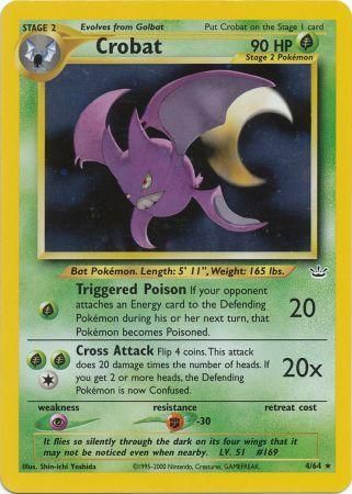 Crobat  Neo Revelation - Holo Rare