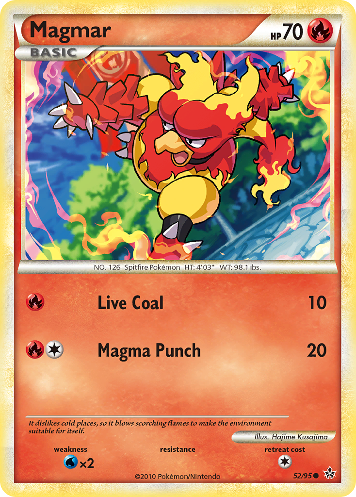 Magmar  Unleashed - Common