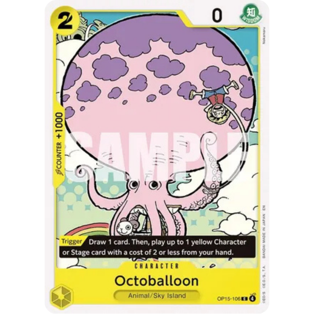 Octoballoon (OP15-106) - Adventure on Kami's Island
