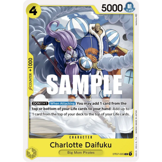 Charlotte Daifuku (ST07-005) - Starter Deck 20: YELLOW Charlotte Katakuri