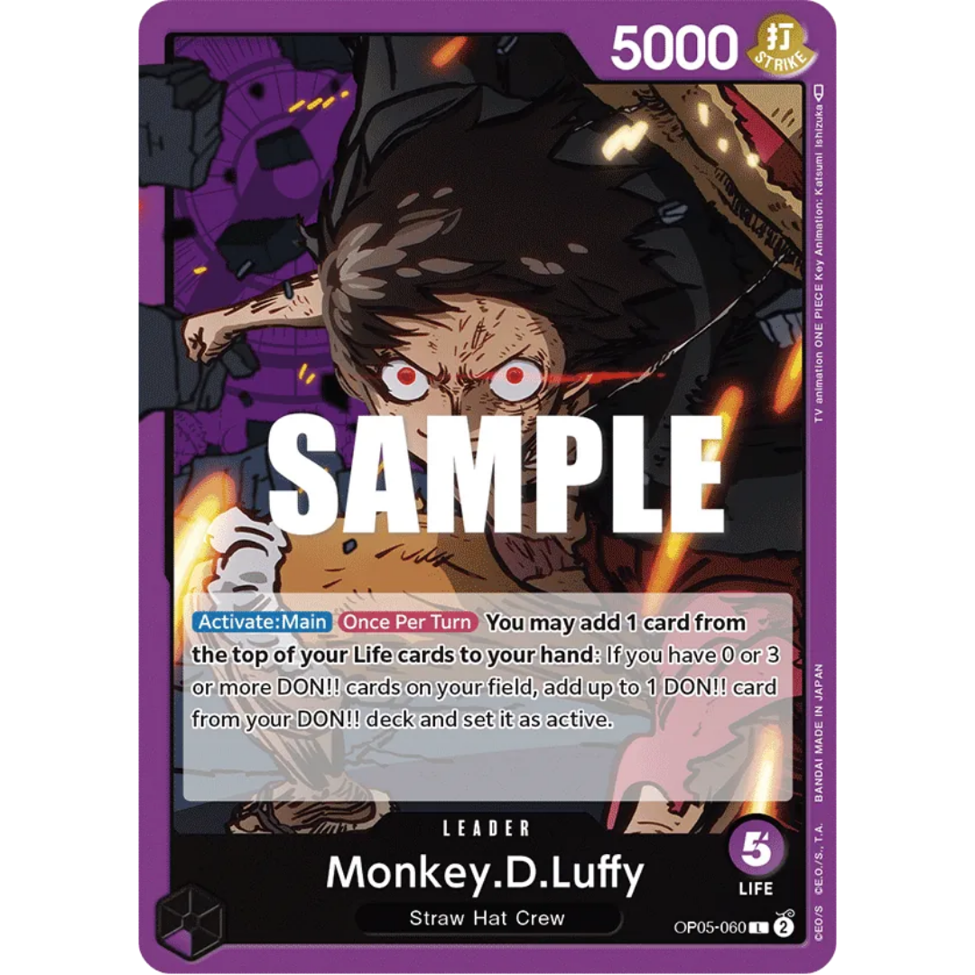Monkey.D.Luffy (060) (OP05-060) - Awakening of the New Era