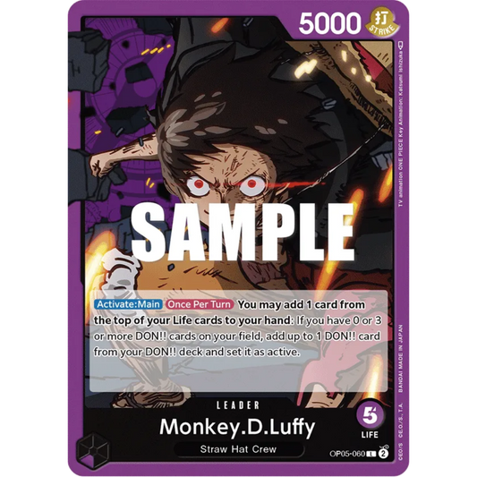 Monkey.D.Luffy (060) (OP05-060) - Awakening of the New Era