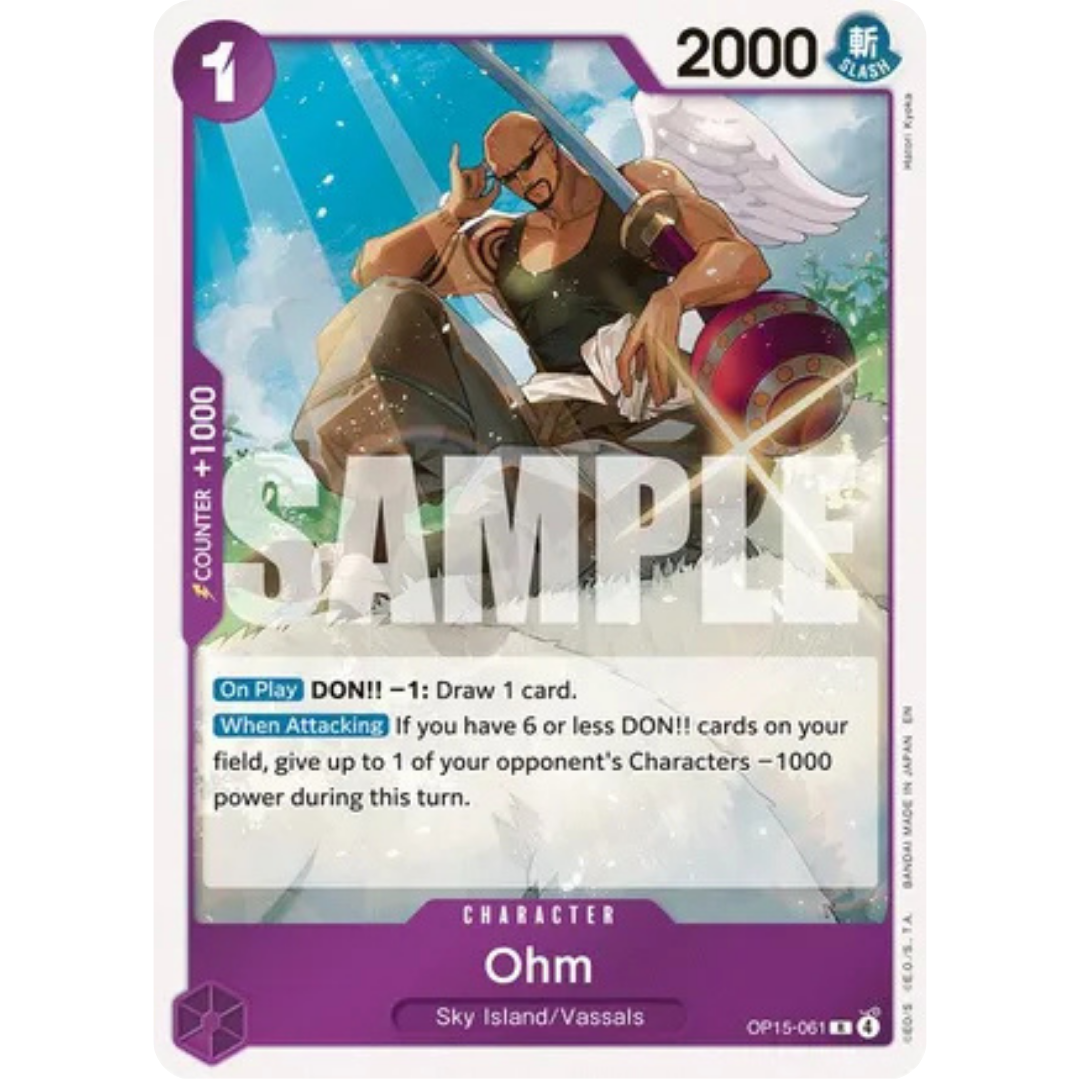 Ohm (OP15-061) - Adventure on Kami's Island Foil
