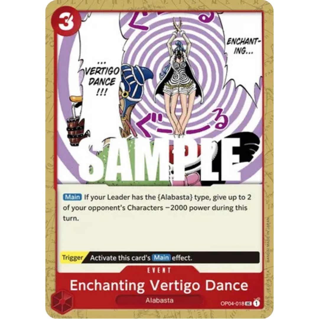 Enchanting Vertigo Dance (OP04-018) - Kingdoms of Intrigue