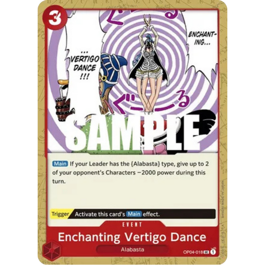 Enchanting Vertigo Dance (OP04-018) - Kingdoms of Intrigue