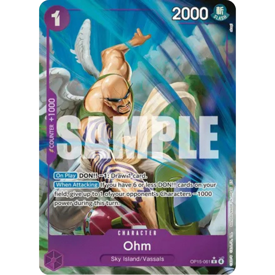 Ohm (Alternate Art) (OP15-061) - Adventure on Kami's Island Foil