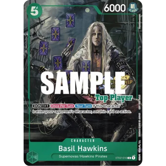 Basil Hawkins (CS 2023 Top Players Pack) (ST02-010) - One Piece Promotion Cards Foil