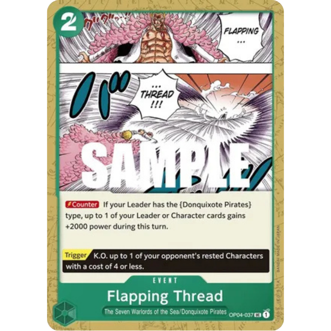 Flapping Thread (OP04-037) - Kingdoms of Intrigue