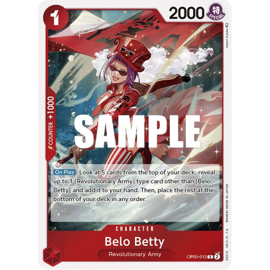 Belo Betty (015) (OP05-015) - Awakening of the New Era Foil