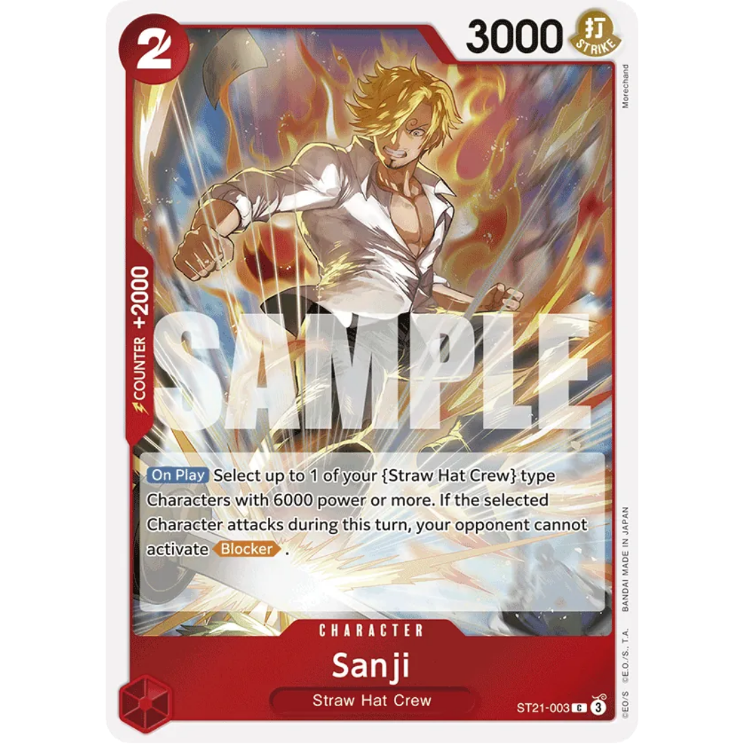 Sanji (ST21-003) - Starter Deck EX: Gear 5