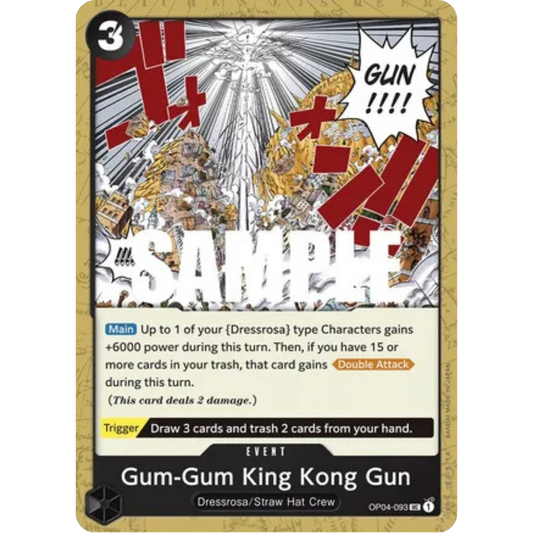 Gum-Gum King Kong Gun (OP04-093) - Kingdoms of Intrigue