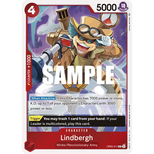 Lindbergh (OP05-017) - Awakening of the New Era Foil