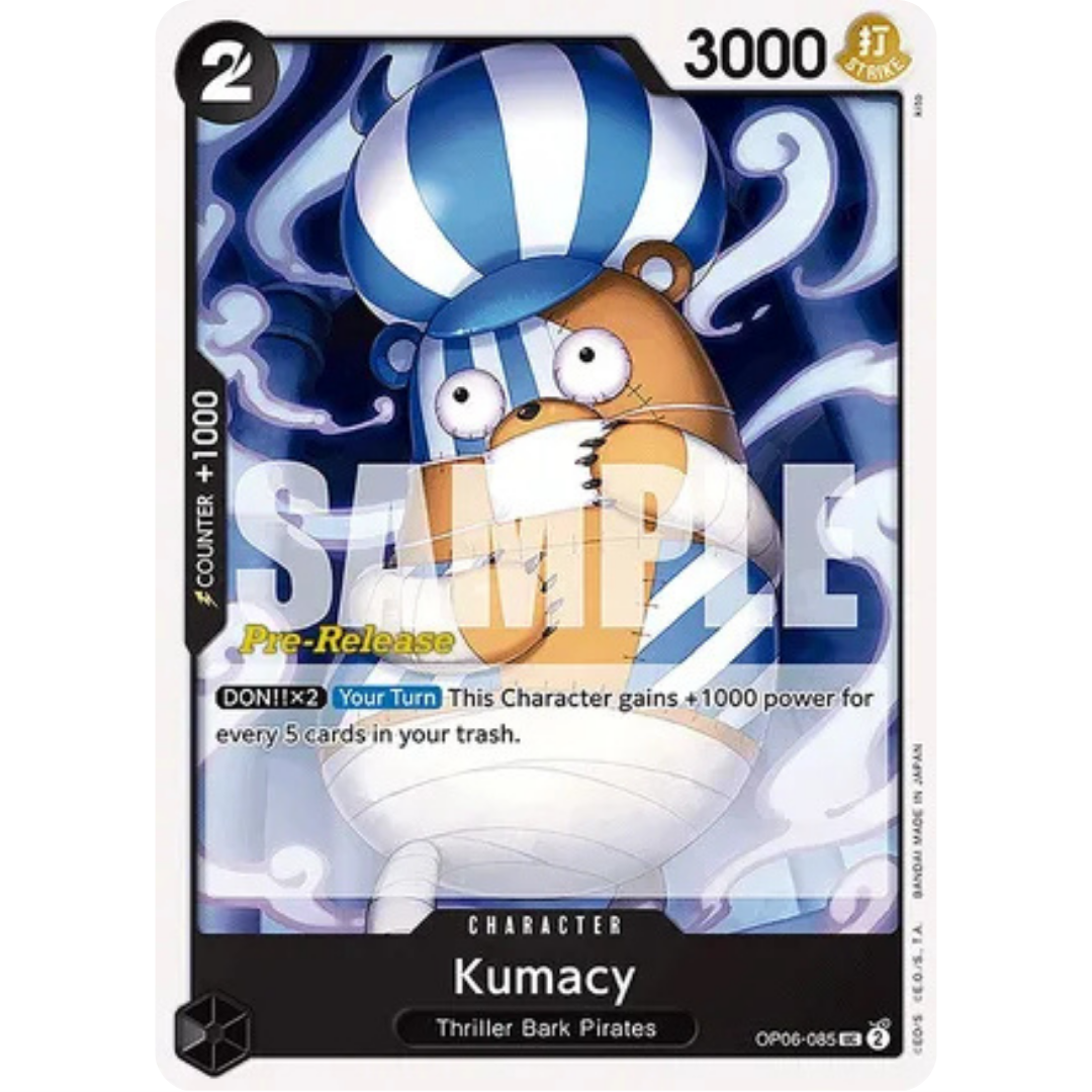 Kumacy (OP06-085) - Wings of the Captain Pre-Release Cards