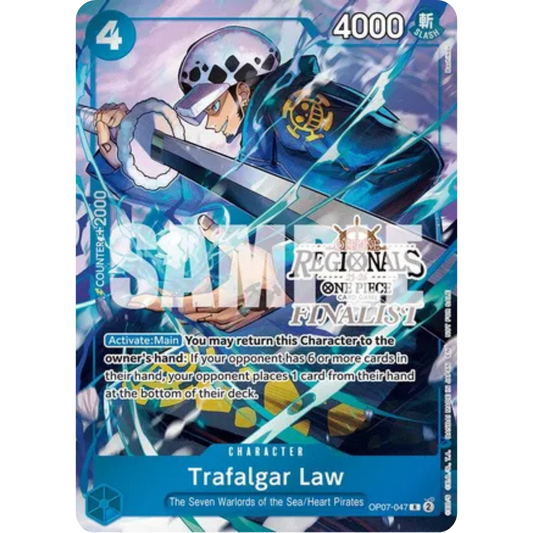 Trafalgar Law (Offline Regional Finalist Card Set 2025 Vol.2) (OP07-047) - One Piece Promotion Cards Foil