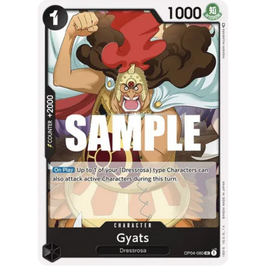 Gyats (OP04-080) - Kingdoms of Intrigue