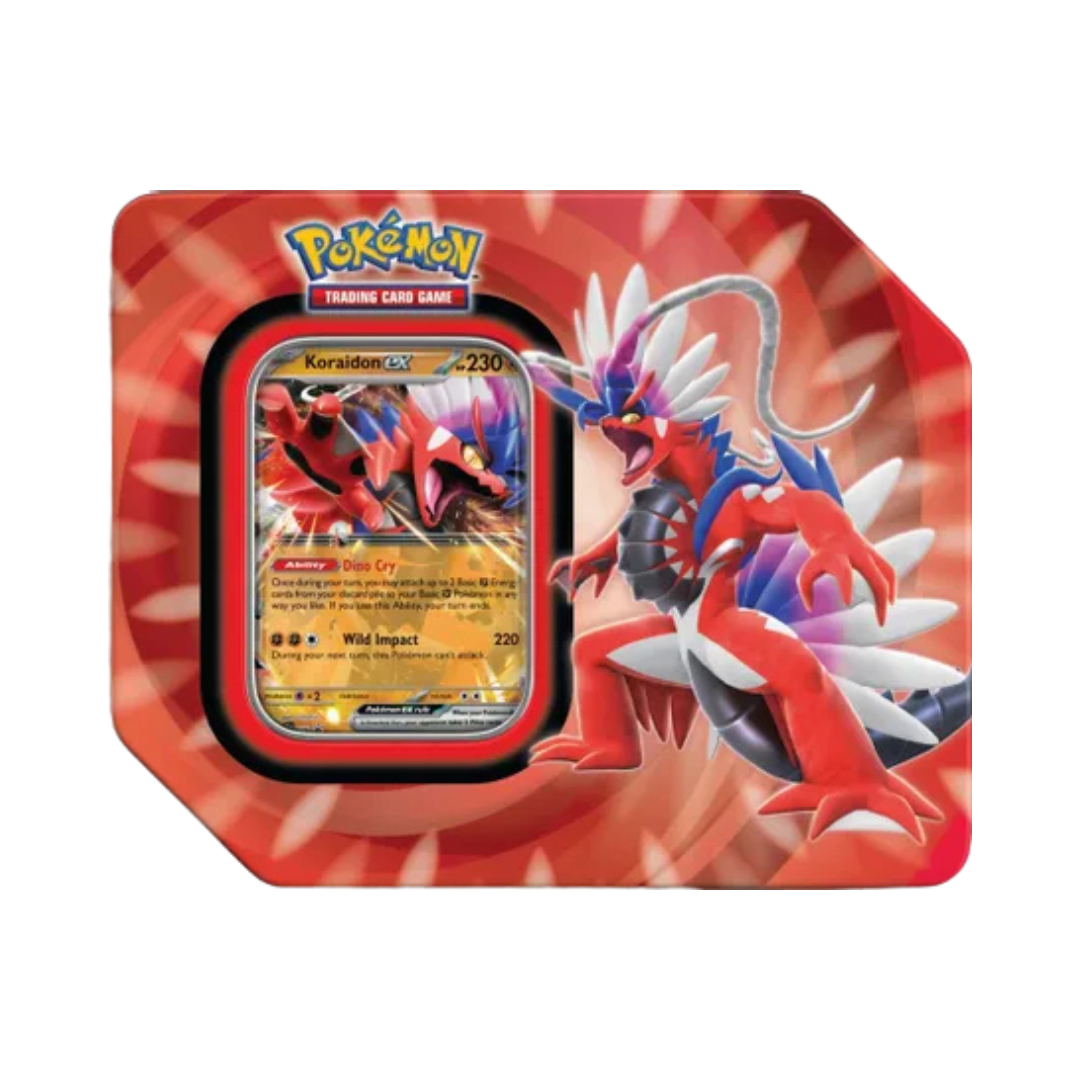 Paldea Legends Tin [Koraidon ex] (International Version)