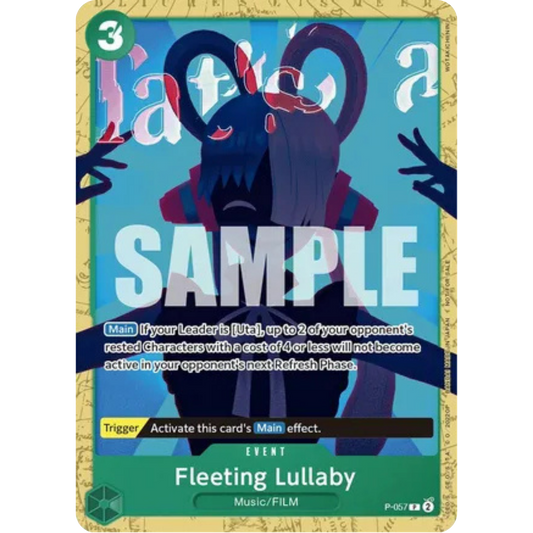 Fleeting Lullaby (Starter Deck 11: Uta Deck Battle) (P-057) - One Piece Promotion Cards