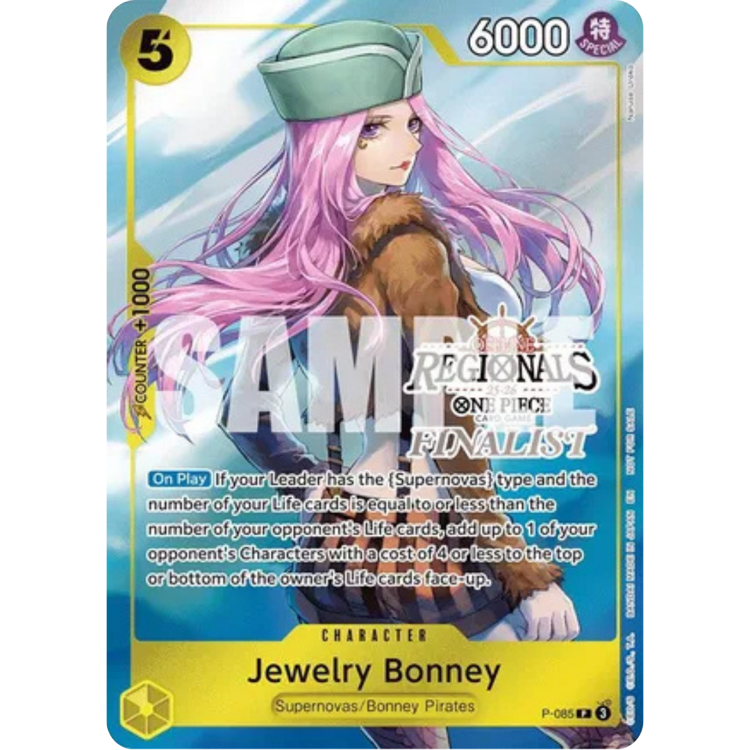 Jewelry Bonney (Offline Regional Finalist Card Set 2025 Vol.2) (P-085) - One Piece Promotion Cards Foil