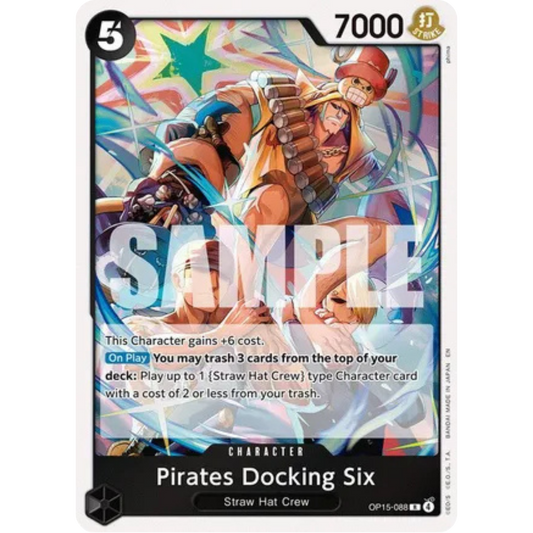 Pirates Docking Six (OP15-088) - Adventure on Kami's Island Foil