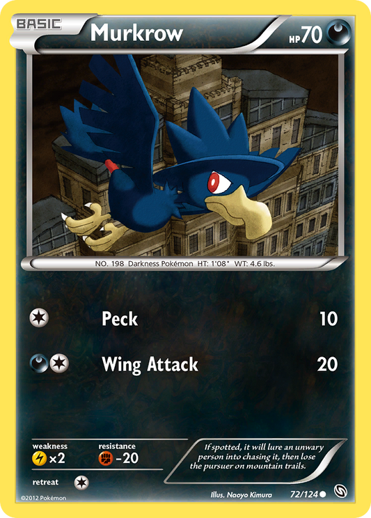 Murkrow  Dragons Exalted - Common